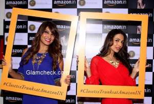 Mailaika Arora Bipasha Basu Announce Amazon.in and The Label Corp Exclusive Partnership