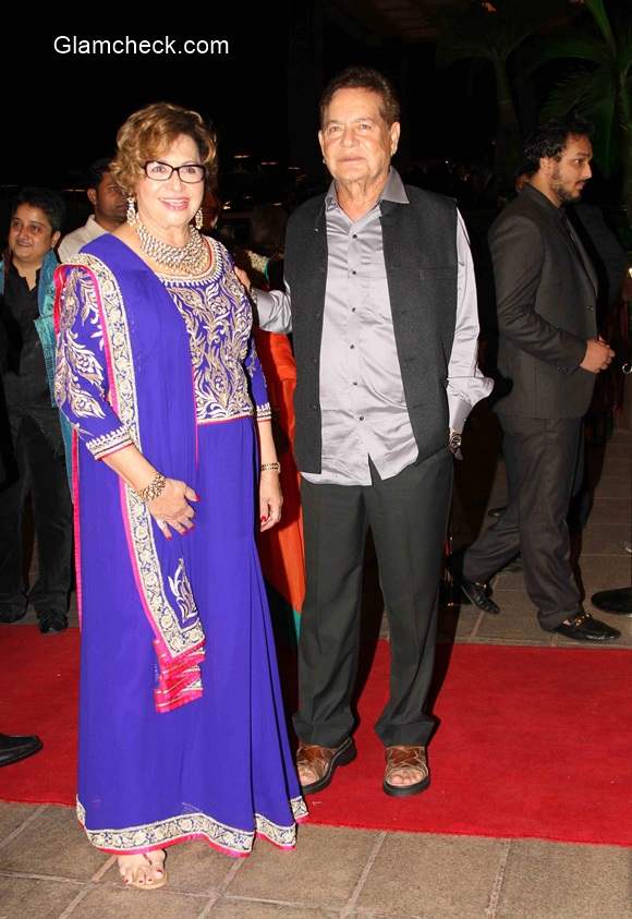 Salim Khan and Helen