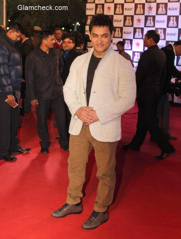 Aamir Khan at Aap Ki Adalat 21st anniversary