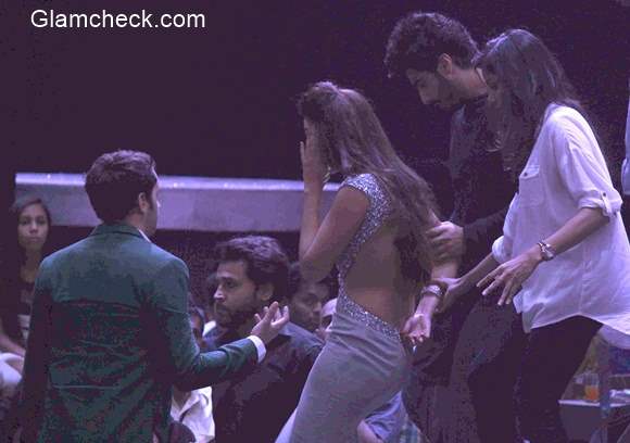 Gauhar Khan gets molested and slapped by a man from the audience