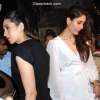 Karisma and Kareena Kapoor attends Midnight Mass with Babita on Christmas Eve