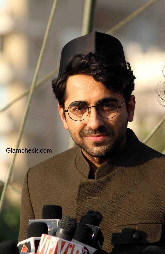 Ayushmann Khurrana promotes Hawaizaada film