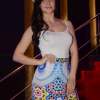 Elli Avram attends the painting exhibition The Art of Extraordinary People