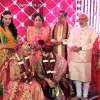 Indian Prime Minister Narendra Modi attends the wedding of Shatrughan Sinhas son Kush with Taruna Agarwal