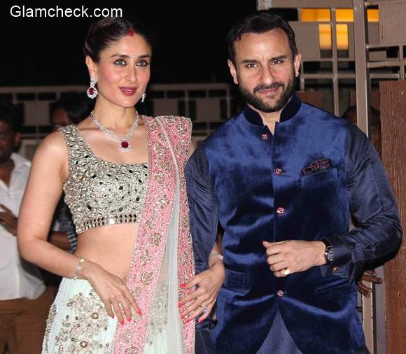 Kareena and Saif at Soha Ali Khan Wedding Reception