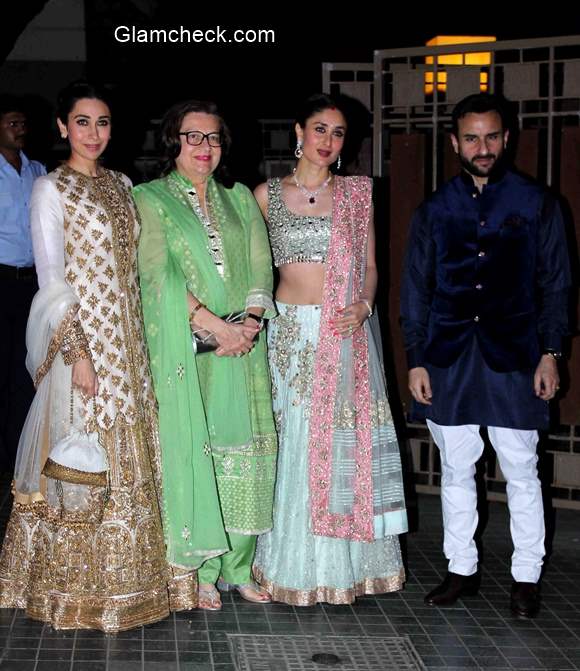 Karisma Babita Kareena and Saif Ali Khan