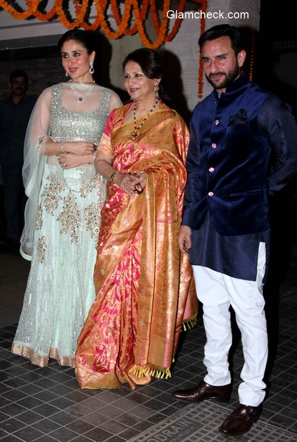 Sharmila Tagore at Soha Ali Khan and Kunal Kemu Wedding Reception