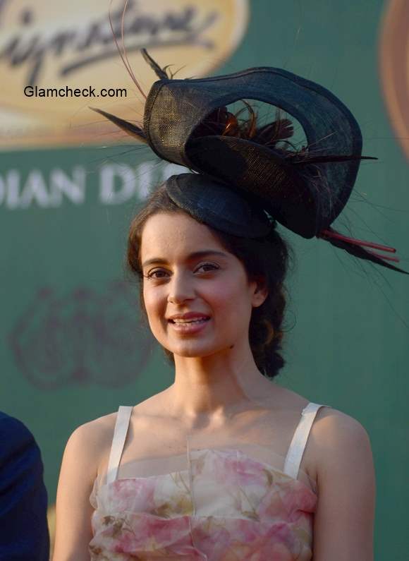 Kangana Ranaut at McDowell Signature Indian Derby 2015