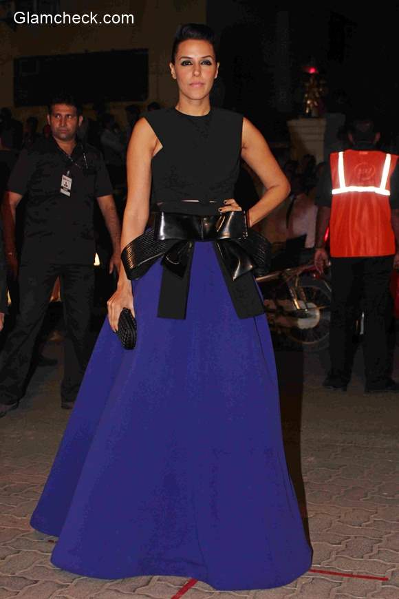 Neha Dhupia 2015 at 60th Filmfare Awards