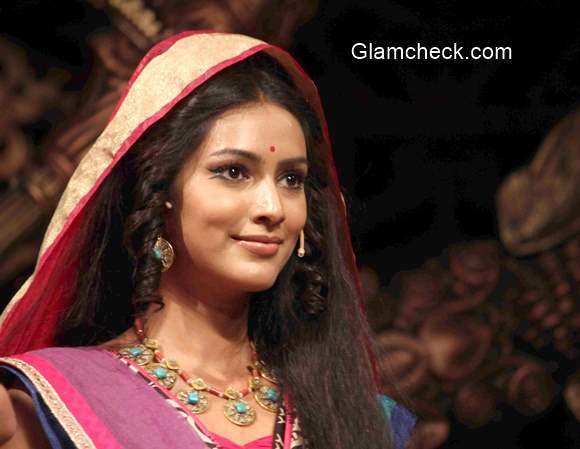 Pallavi Subhash in Chakravartin Ashoka Samrat serial on colors