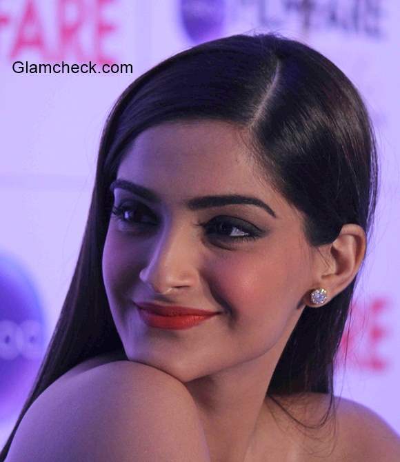 Sonam Kapoor Hairstyle 2015