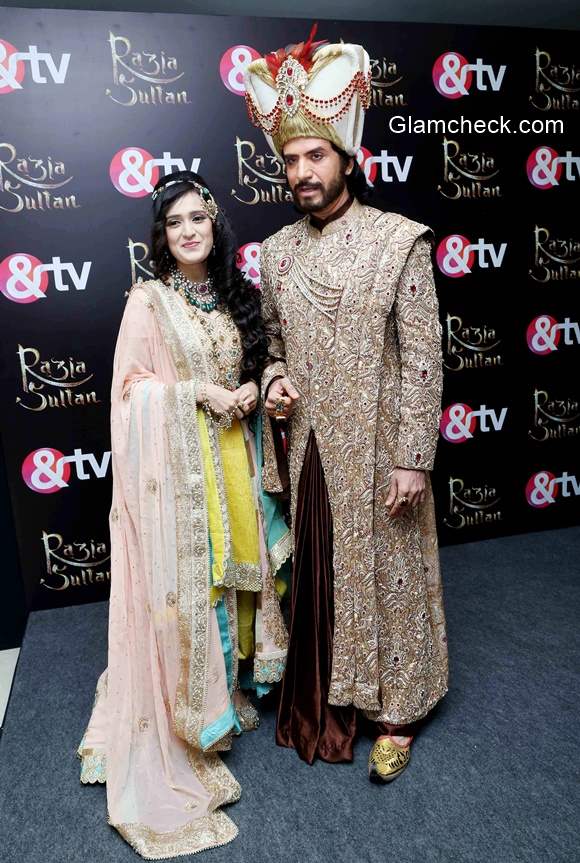 Sooraj Thapar and Pankhuri Awasthi launch new series Razia Sultan on Zee and TV