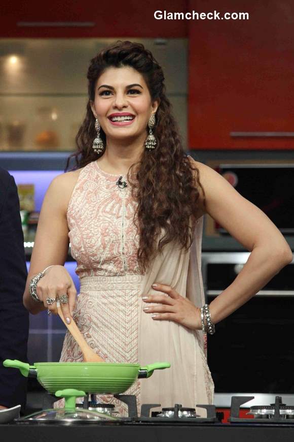 Jacqueline Fernandez at Farah Ki Daawat