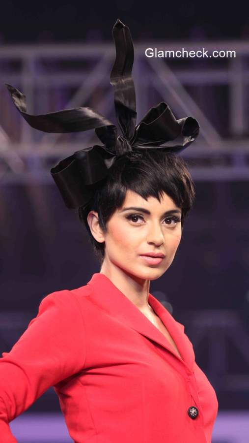 Kangana Ranaut Pixie Hairstyle 2015