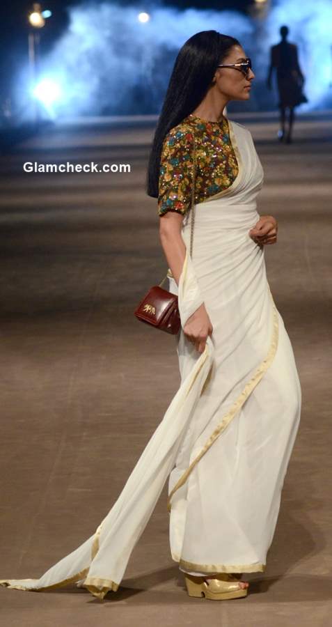 Power Dressing with a saree by Sabyasachi Mukherjee Style pick