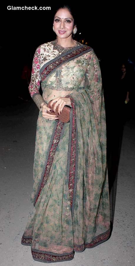 Sridevi at Sabyasachi 2015 LFW 