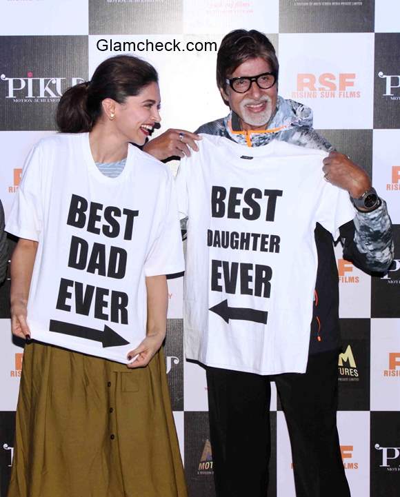 Trailer Launch of Piku by Amitabh and Deepika