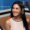 Amyra Dastur with RJ Malishka for the promotion of Mr X at Red FM