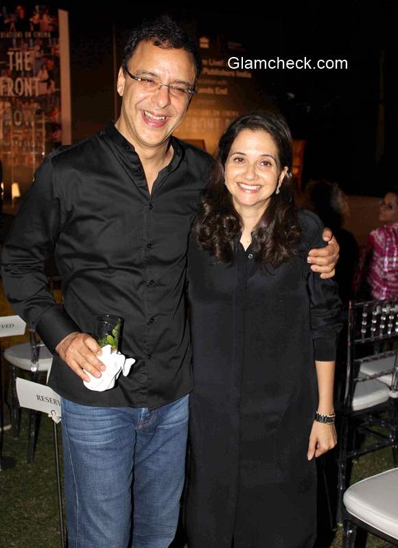 Anupama Chopra along with her husband Vidhu Vinod Chopra