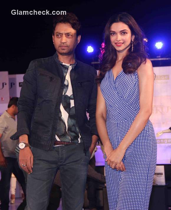 Deepika Padukone Irrfan Khan launch the Piku Melange Collection