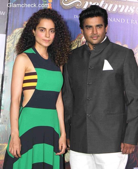 Kanagana Ranaut and R Madhavan launch the trailer launch of Tanu Weds Manu Returns