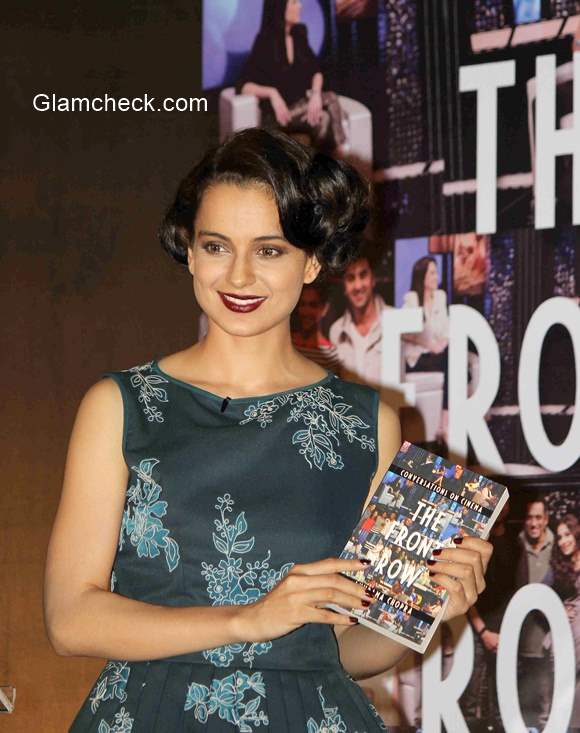 Kangana Ranaut at the launch of Anupama Chopra Book