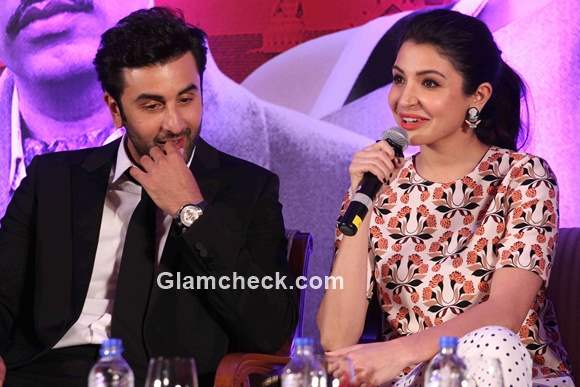 Ranbir and Anushka at the trailer launch of Bombay Velvet