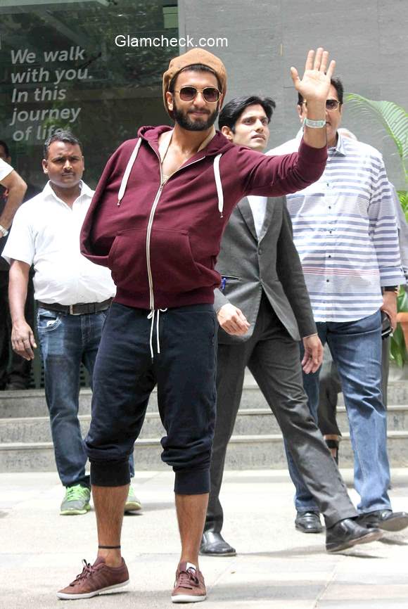 Ranveer Singh discharged from hospital following a shoulder injury