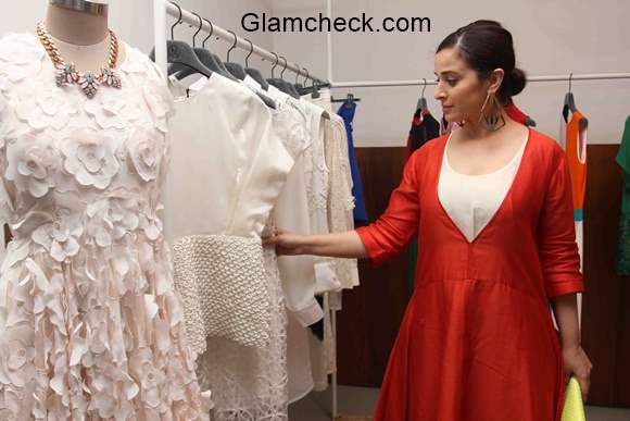 Simone Singh at the Fashion preview of Vizyon at Le Mill store