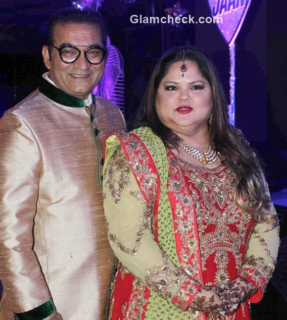 Abhijeet Bhattacharya with wife Sumati