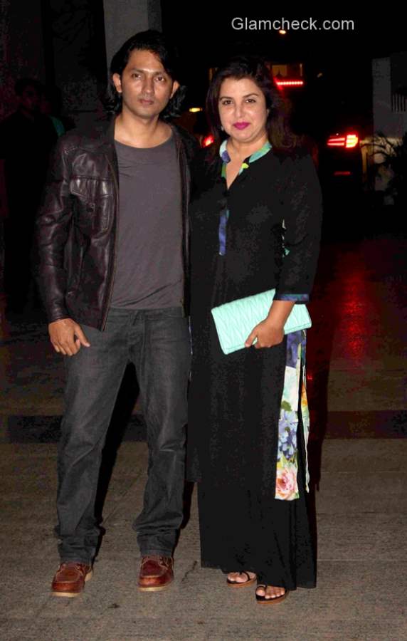 Farah Khan and husband Shirish Kunder