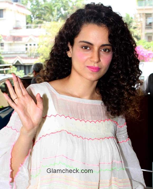 Kangana Ranaut Pink Summer Makeup