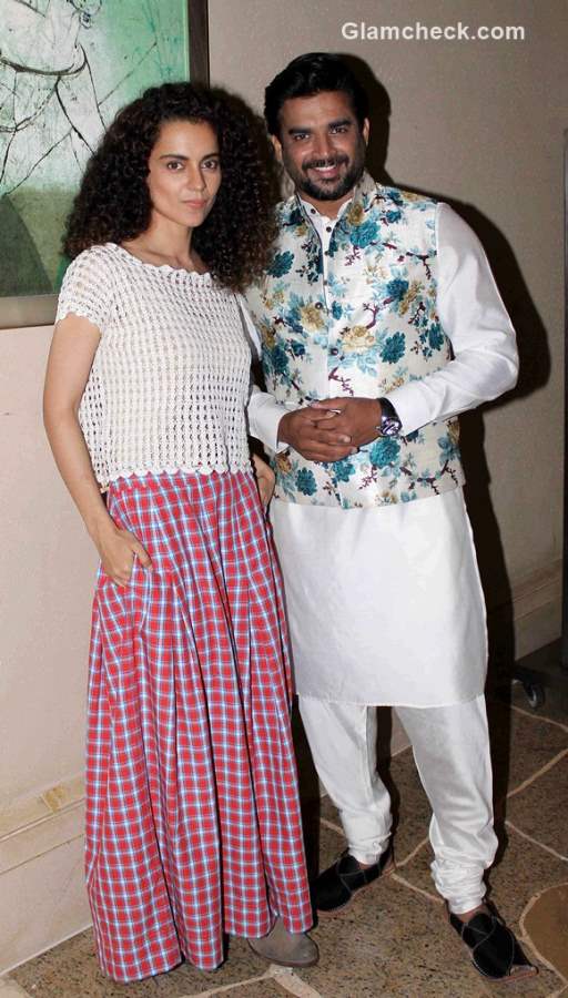 Kangana Ranaut and R Madhavan promote Tanu Weds Manu Returns