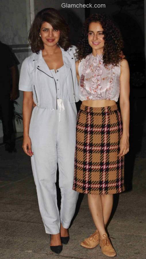 Priyanka Chopra and Kangana Ranaut