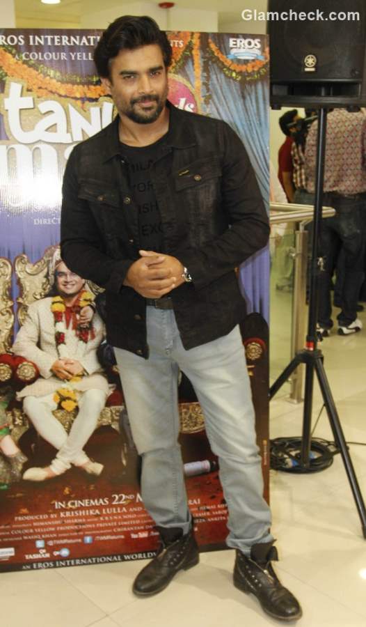 R Madhavan Promoting Tanu Weds Manu Returns