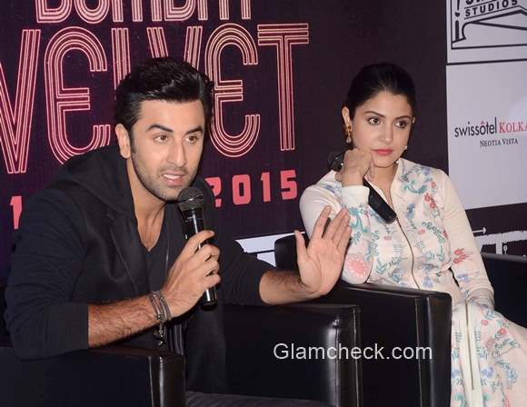 Ranbir Kapoor and Anushka Sharma Bombay Velvet promotions