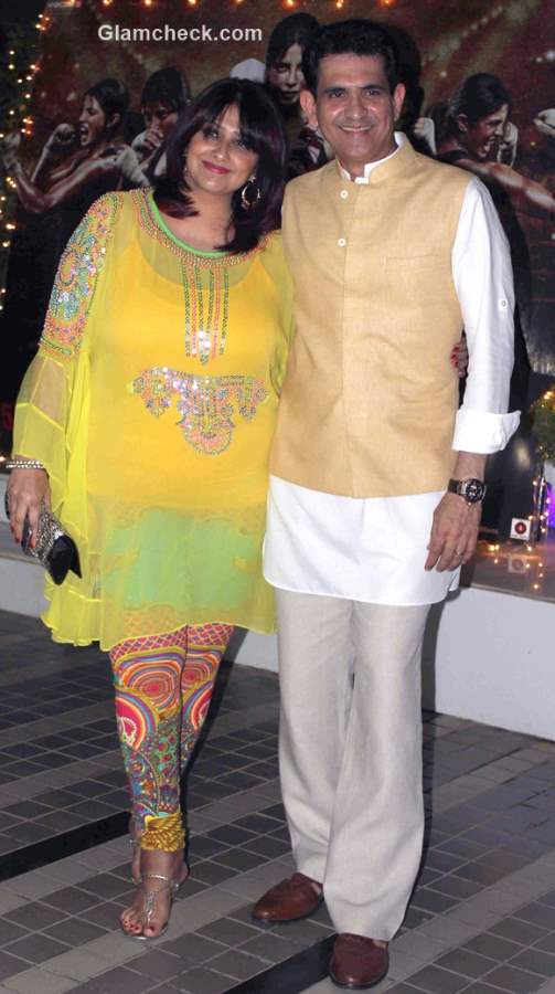 filmmaker Omung Kumar with wife Vanita