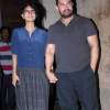 Aamir Khan with wife Kiran Rao