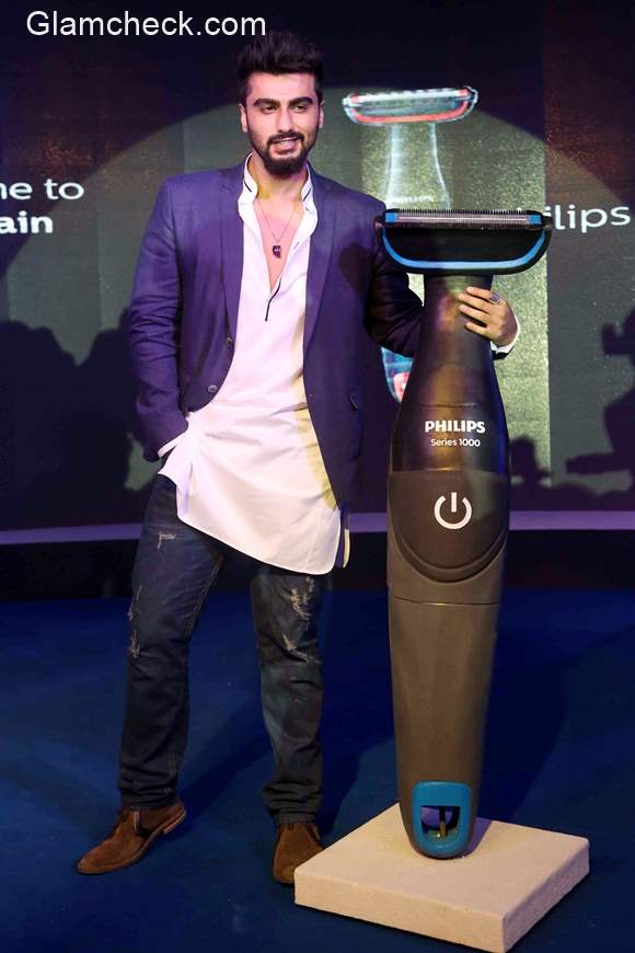 Arjun Kapoor launches the latest Philips Body Groom series 1000