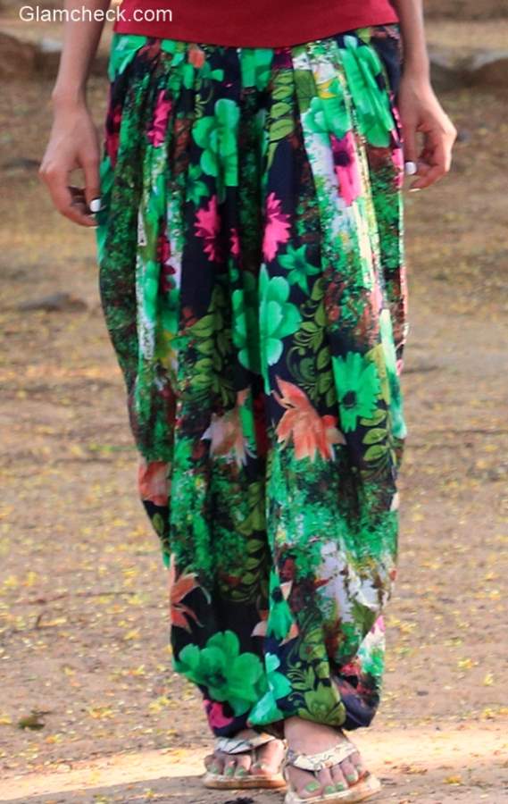 Floral Pants for Nature Camping