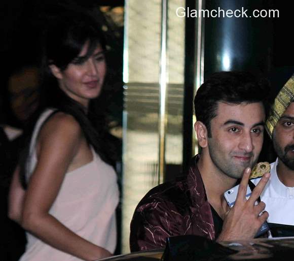 Ranbir Kapoor And Katrina Kaif At Arjun Kapoors Birthday Party — Indian Fashion