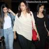 Sridevi spotted with family at Mumbai International Airport