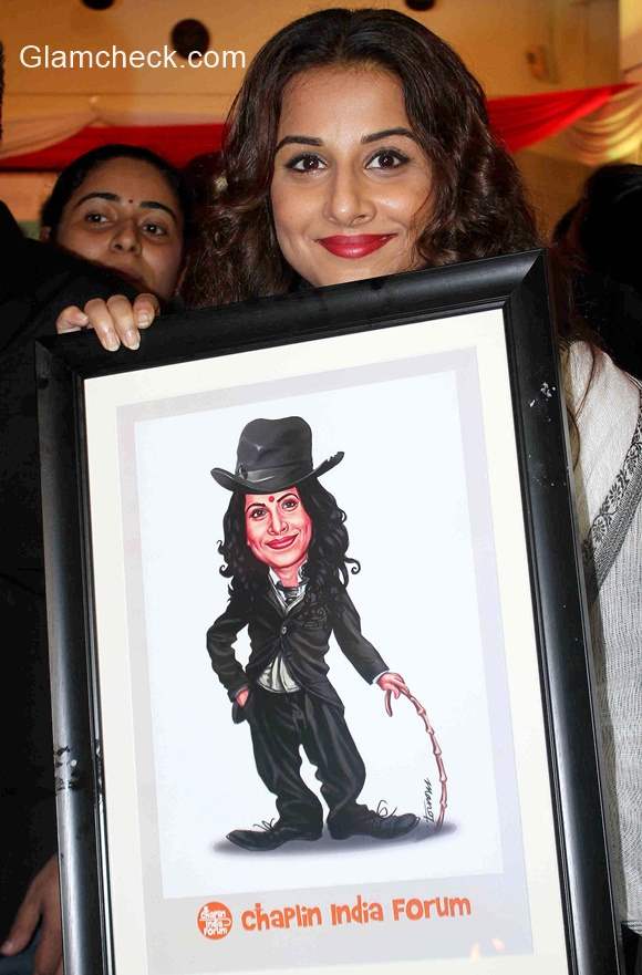 Vidya Balan inaugurates Chaplin Lines in Mumbai