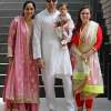 Imran Khan celebrates Eid with wife Avantika Malik daughter Imar and mother Nuzhat Khan