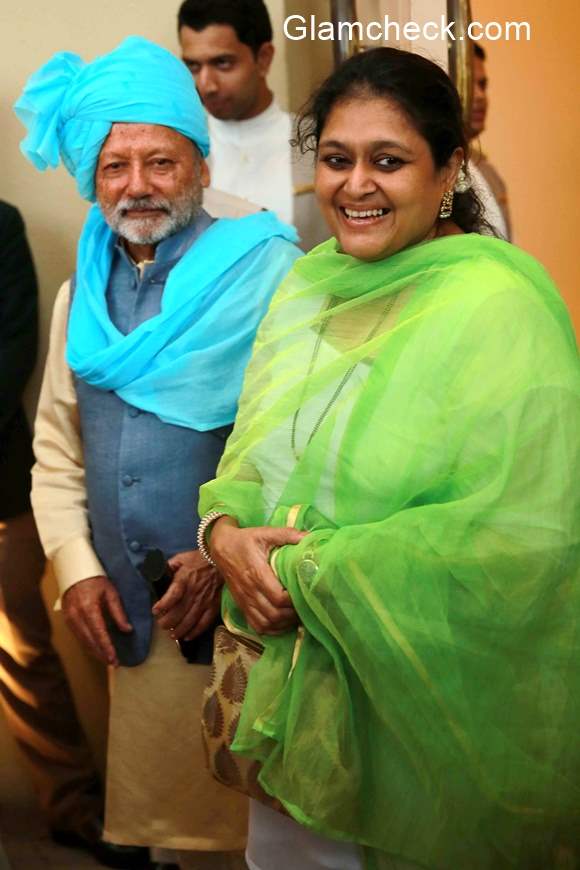 Pankaj Kapoor with wife Supriya Pathak
