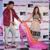 Rannvijay Singh and Sunny Leone during the press conference of MTV Splitsvilla 8