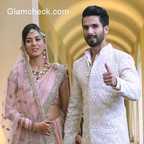 Shahid Kapoor Mira Rajput Wedding Pics