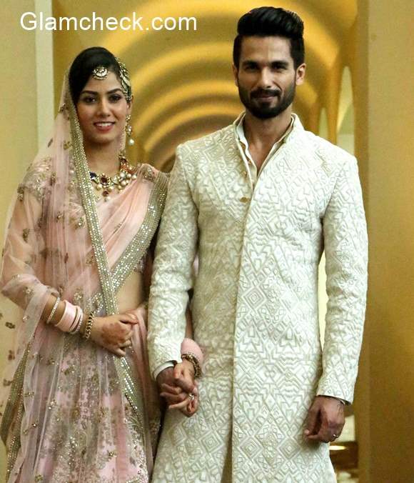 Shahid Kapoor and Mira Rajput Wedding