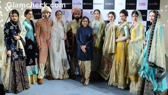 Amazon Couture Week 2015 - Anju Modi collection Kashish