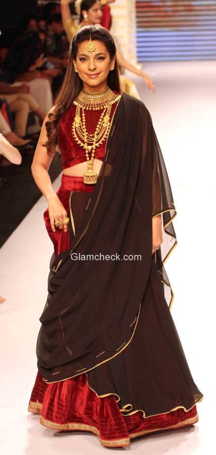 Juhi Chawla for Tanishq India International Jewellery Week 2015